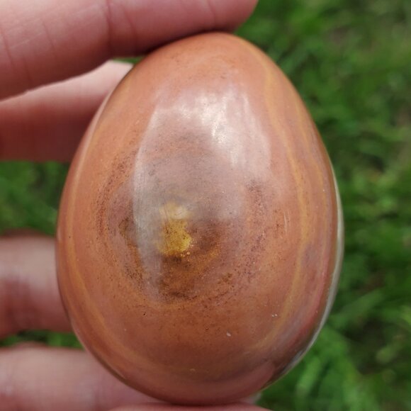 Polychrome Jasper Palm Stone (PC205) - Picture 3 of 9